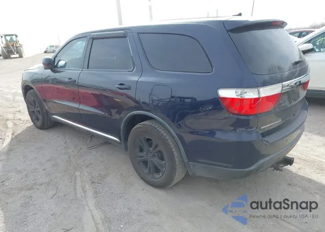2012 Dodge Durango Sxt из США, поврежденный, VIN 1C4RDHAG7CC206540